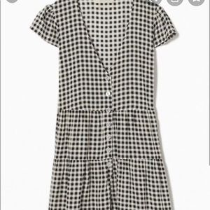 Rarely worn checkered romper from urban outfitters